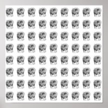 Mock Me ~ Gift Wrapping Paper 13.25" Posters