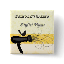 Mockingbird Hair Stylist Name Tag
