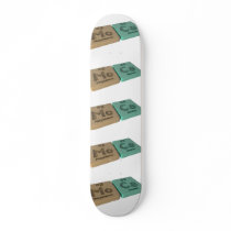 Mocs as Mo Molybdenum and Cs Caesium Skate Boards