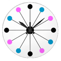 Mod 1960s Retro Wall Clock wall clocks