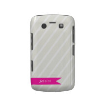 Mod Banner & Stripes Blackberry Case