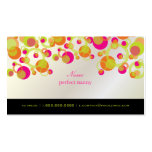 Mod bubbles/contemporary  business cards
