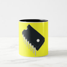 MOD COMPUTER CHIP COFFEE MUGS