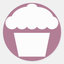 mod cupcake sticker