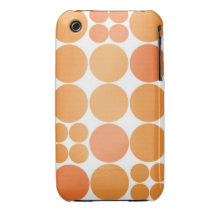 Mod orange dot iPhone 3 Case-Mate case