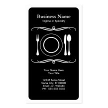 mod place setting business cards