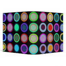 Mod Polka Dot 1.5" Binder
