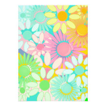 Mod Retro Hip 1960s 1970s Blank Party linvitations