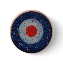 mod scooter boy badge buttons