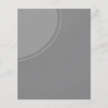 Mod stylish grey design custom flyer