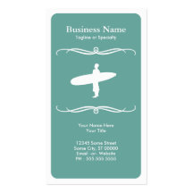 mod surfing business cards