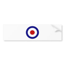 Mod Target Bumper Stickers