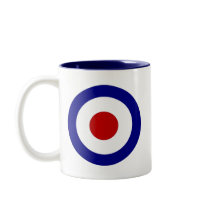 Mod Target Mugs