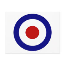 Mod Target Post Cards