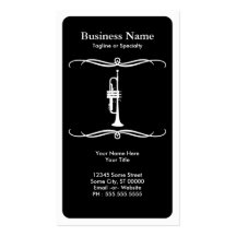 mod trumpet business card