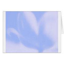 Mod Tulip, soft blue-violet-pink, card template