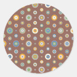 Mode 2011 de ressort : Cercles de sucrerie Autocollant Rond