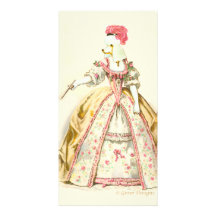 Mode blanche de Français de Marie Antoinette de ca Photocarte
