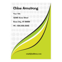 Mode Businesscard (potelé) Cartes De Visite Professionnelles