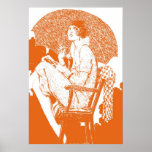 mode d'aileron des années 1920 poster