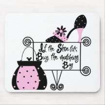 Mode rose Mousepad Tapis De Souris