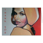 Model Look Sophia Thank You Card