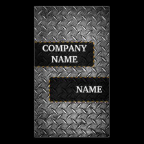 Model metal diamond card business cards