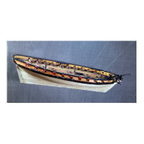 Model of a pirate ship, c.1810 posters