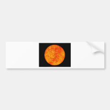 Model of the Sun Sternstunden Exhibition Bumper Sticker