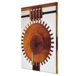 Model reconstruction of da Vinci's design Gallery Wrapped Canvas