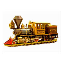 Model Trains Business Card Templates
