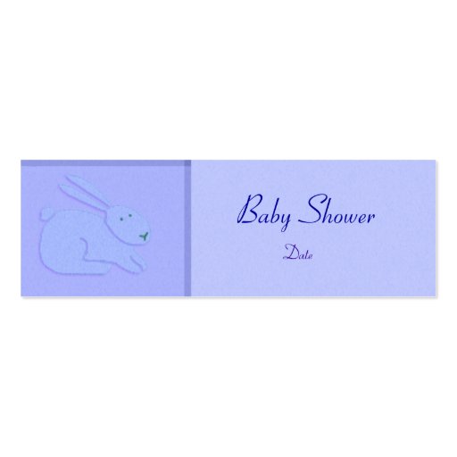 Modèle de carte - faire-part de bébé/douche cartes de visite professionnelles