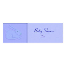 Modèle de carte - faire-part de bébé/douche cartes de visite professionnelles