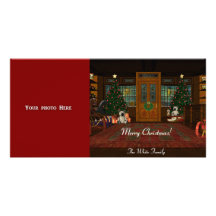 Modèle de carte photo de Joyeux Noël Photocartes
