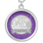 Modèle de collier - souvenir de mémorial de photo