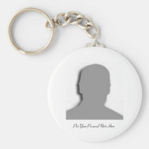 Modèle de Keychain de caricature Porte-clé
