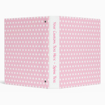 Modèle de pois rose et blanc