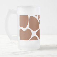 Modèle d'impression de girafe de Brown Tasse À Café