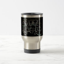 Modèle du kit 3D de tambour : Tasse faite sur comm