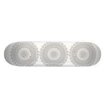 Modèle gris de conception de dentelle skateboards personnalisés