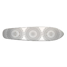 Modèle gris de conception de dentelle plateau de skateboard