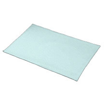 Modèle imprimé par turquoise légère chique set de table