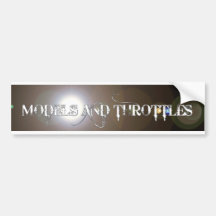 Models and throttles Bumper Sticker