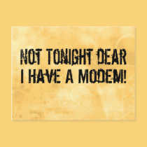Modem Headache postcards