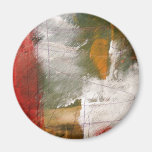 Modern Abstract Art Magnet