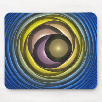 Modern abstract fractal mousepad mousepads