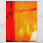 Modern Abstract Painting Personalized Flyer