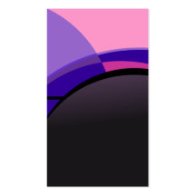 modern abstract unique business card template
