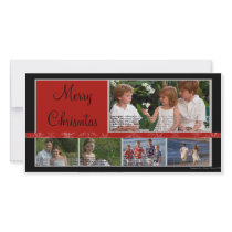 Modern and Elegant Christmas Photo Card