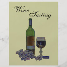 Modern Art Wine Tasting Event Flyer